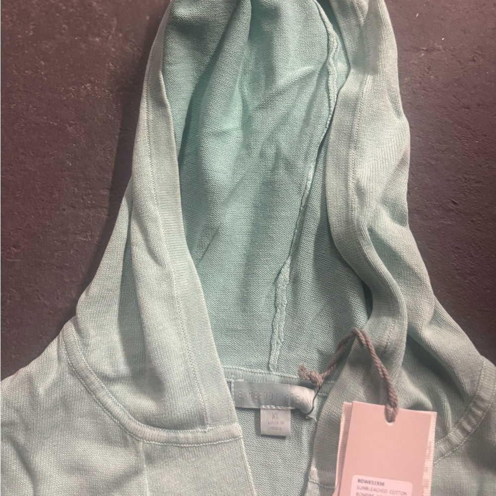 Barefoot Dreams Sunbleached Cotton Bonfire Hoodie - Picture 4 of 4